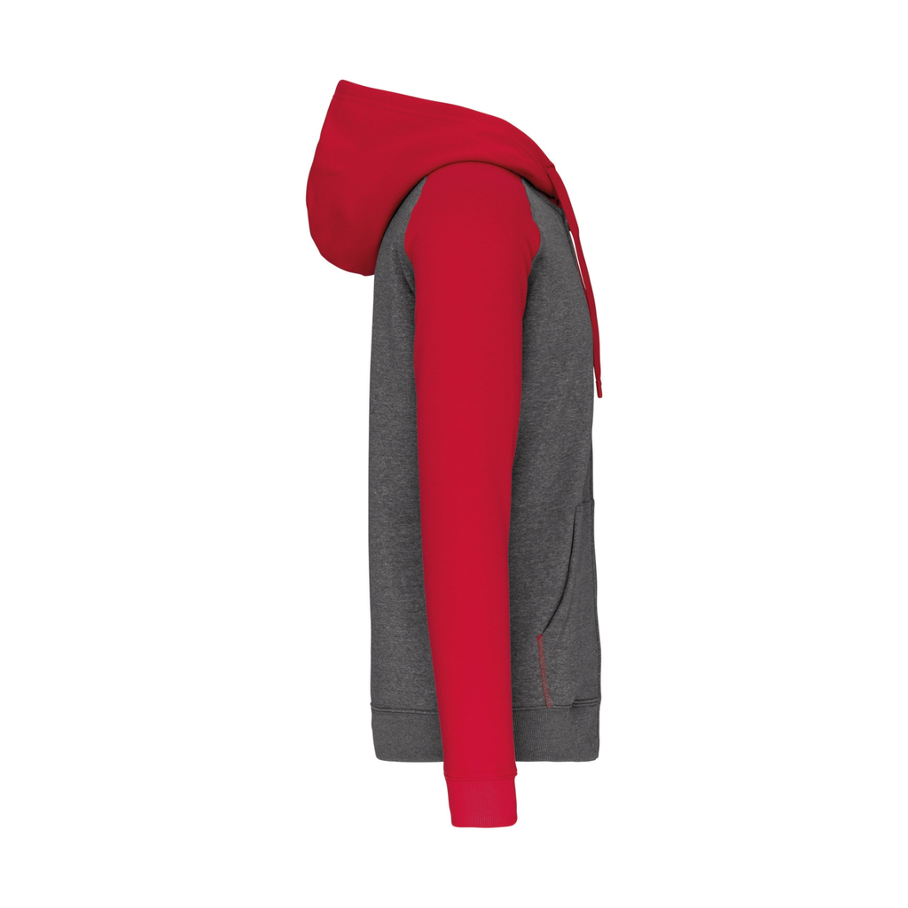 Veste Gris/Rouge