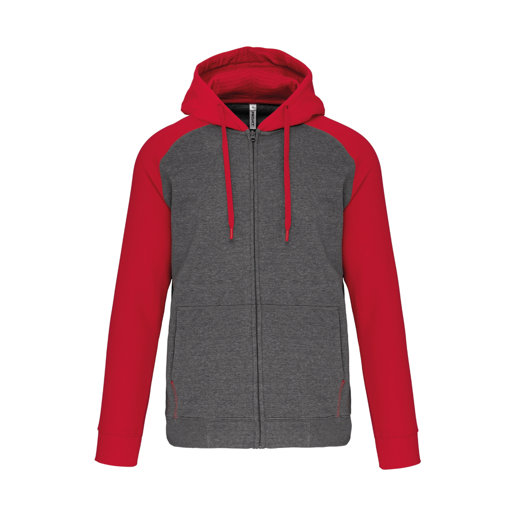Veste Unisex Grey/Red (XS)
