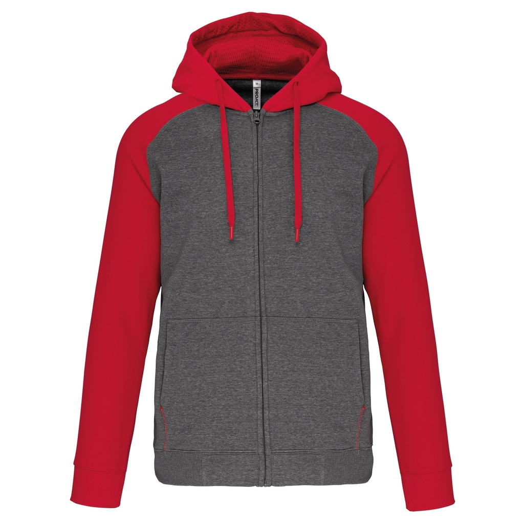 Veste Unisex Grey/Red (XS)