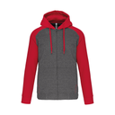 Veste Unisex Grey/Red
