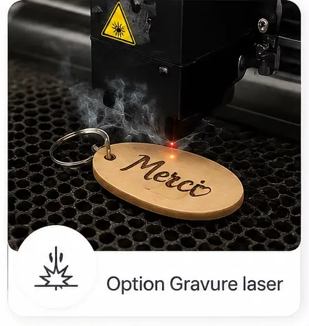 Option gravure laser (Aucune)